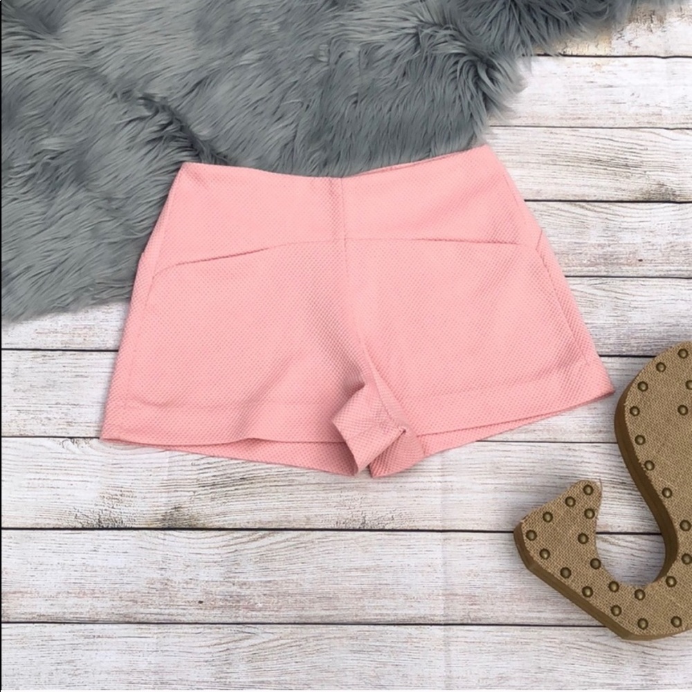 BCBG Pink Dress Shorts